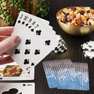 Jeu De Cartes Conception Patiné/Brown