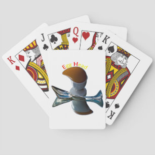 Jeu De Cartes Conceptions Bizarres de Tête d'Oeuf