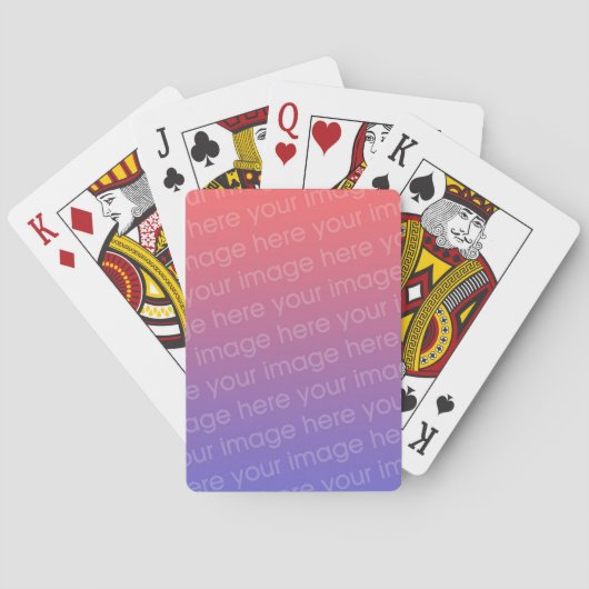 Jeu De Cartes Concevez votre propre (dos)