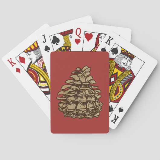 Jeu De Cartes Cône de pin (Ponderosa) (dos)