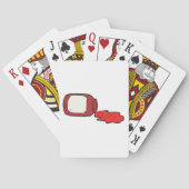 Jeu De Cartes Confiture déversée Cute Jelly Rouge Jar (dos)