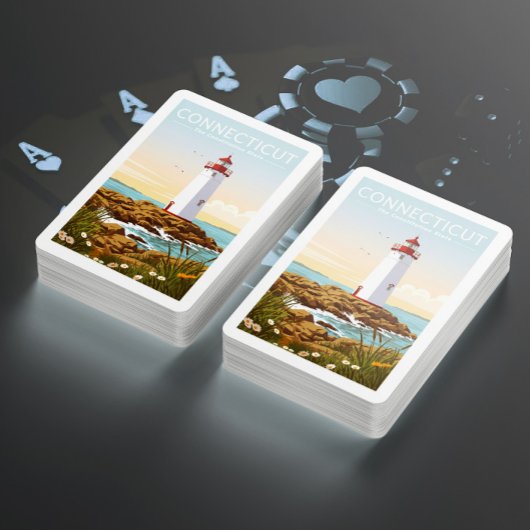 Jeu De Cartes Connecticut vintage