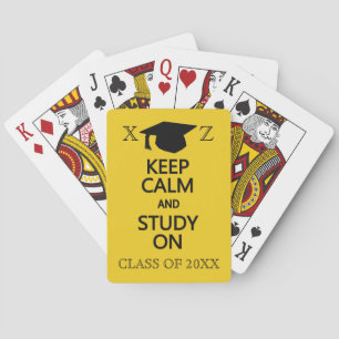 Jeu De Cartes Conserver le calme et l'étude sur les cartes perso