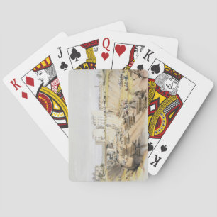 Jeu De Cartes Construction du mur de rétention près de Park Stre