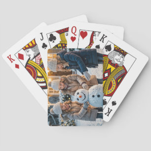 Jeu De Cartes Construire un bonhomme de neige à Noël
