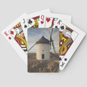 Jeu De Cartes Consuegra, anciens moulins à vent de La Mancha