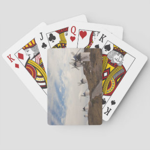 Jeu De Cartes Consuegra, antiques moulins à vent de La Mancha