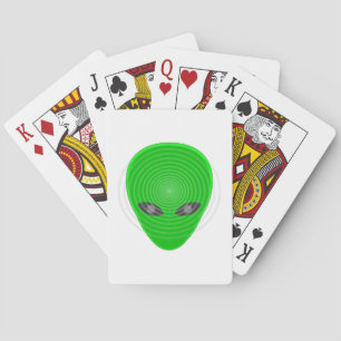 Jeu De Cartes Contrôle mental de la tête de l'Alien