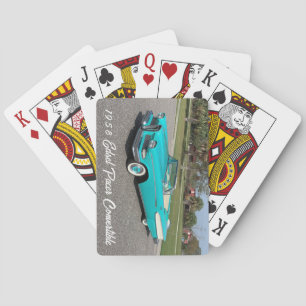 Jeu De Cartes Convertible Edsel Pacer 1958 vintage