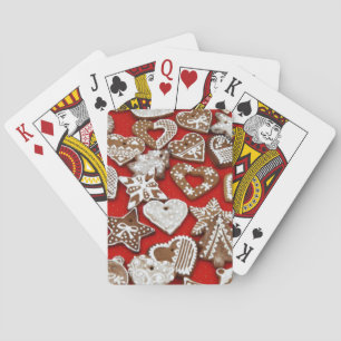 Jeu De Cartes Cookies en pain d'épice de Noël