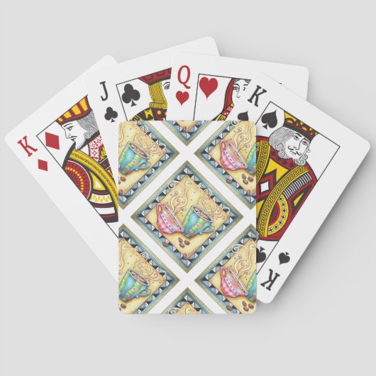 JEU DE CARTES - COOL BEANS ! ART DU CAFÉ (dos)