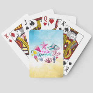 Jeu De Cartes Cool magnifique Bonjour été