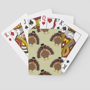 Jeu De Cartes Cool Turquie Thanksgiving fun motif