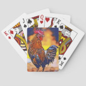 Jeu De Cartes Coq (dos)