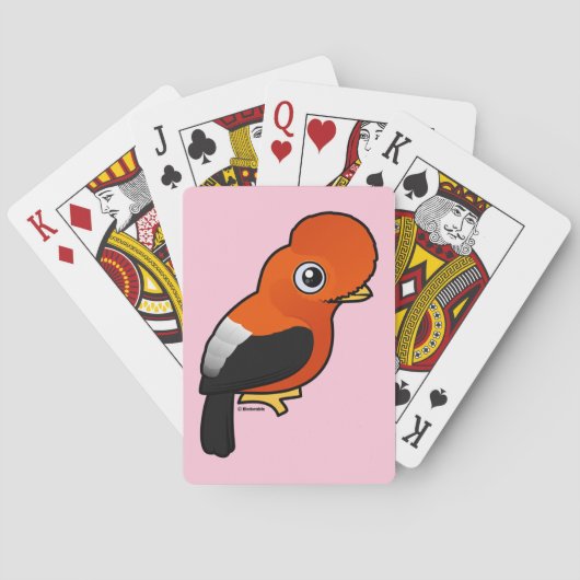 Jeu De Cartes Coq de rocher andin (dos)