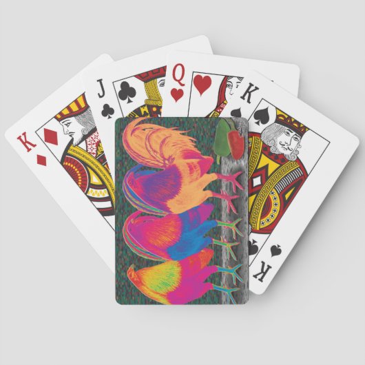 Jeu De Cartes Coqs de Cantina (dos)