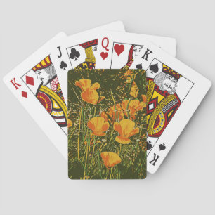 Jeu De Cartes Coquelicots posterisés