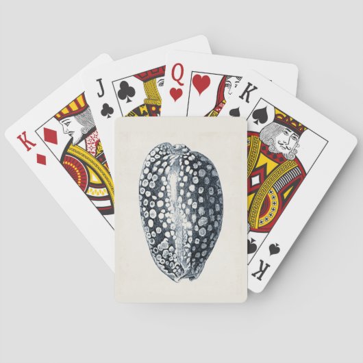 Jeu De Cartes Coquillage d'indigo (dos)