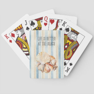 Jeu De Cartes Coquillages de plage