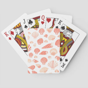 Jeu De Cartes Coquillages Jolie plage océanique