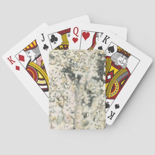 Jeu De Cartes Corail antique d'aquarelle (dos)