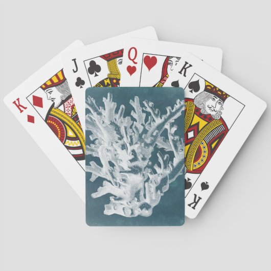 Jeu De Cartes Corail Azur I (dos)