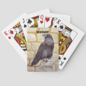 Jeu De Cartes Corbeau (dos)