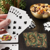 Jeu De Cartes Corbeau, faune Art déco (In Situ)