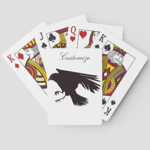 Jeu De Cartes Corbeau noir vol Thunder_Cove