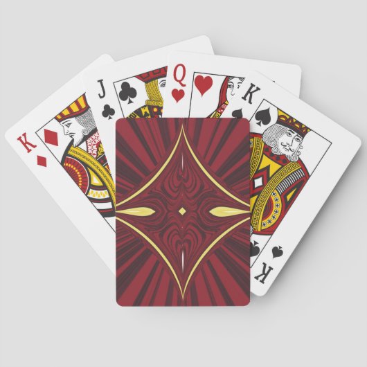 Jeu De Cartes Corde d'écarlate (dos)
