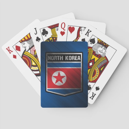 Jeu De Cartes Corée du Nord (dos)