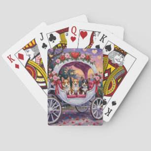 Jeu De Cartes Corgi Chien Saint-Valentin