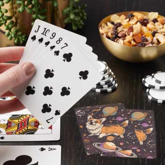 Jeu De Cartes Corgi dans l'espace (In Situ)