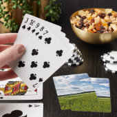 Jeu De Cartes Corneilles vertes et ciels bleus (In Situ)