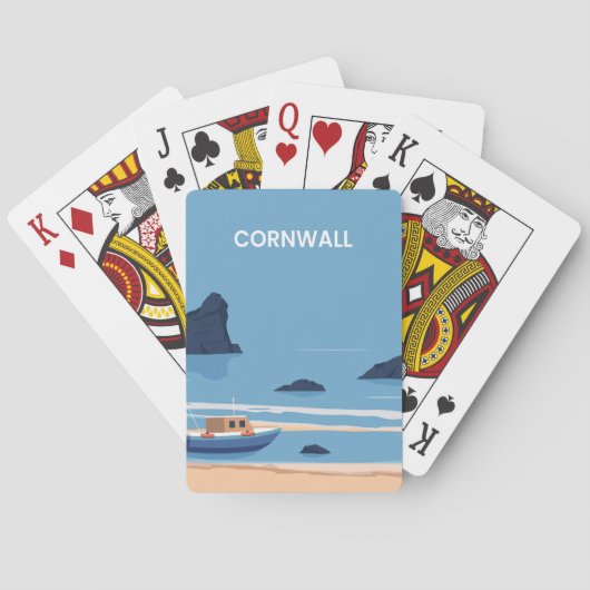 Jeu De Cartes Cornwall Angleterre (dos)