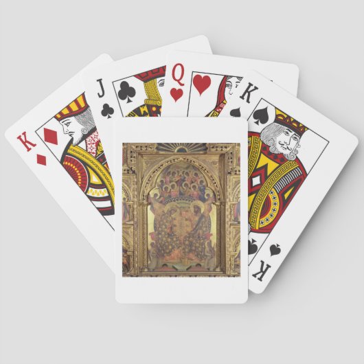 Jeu De Cartes Coronation of the Virgin (dos)