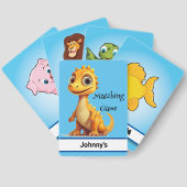 Jeu De Cartes Correspondance personnalisée des enfants (Verso)