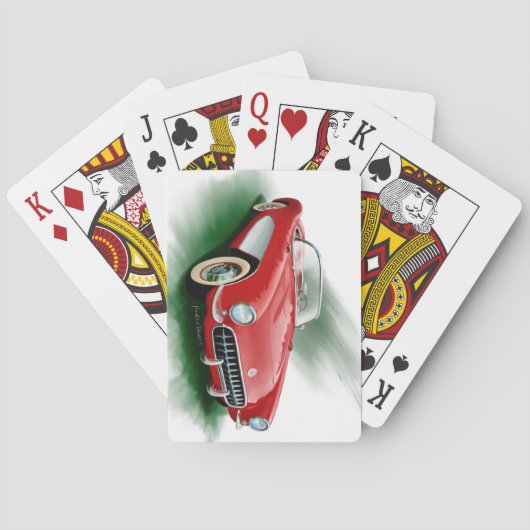 Jeu De Cartes Corvette 1957 (dos)