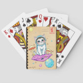 Jeu De Cartes Cosmic Cat Dreams Poker Deck (dos)