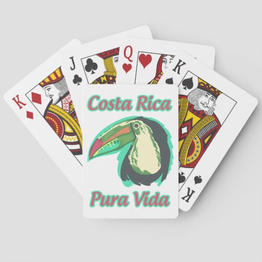 Jeu De Cartes Costa Rica (dos)