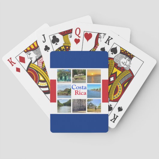 Jeu De Cartes Costa Rica (dos)