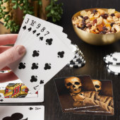 Jeu De Cartes costume avec crâne (In Situ)