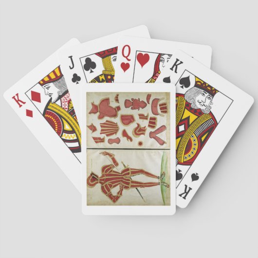 Jeu De Cartes Costume d'armure pour le comte de Leicester de " (dos)