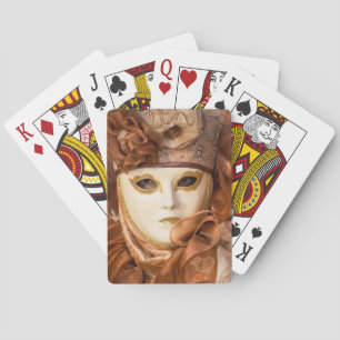 Jeu De Cartes Costume de carnaval orange, Venise