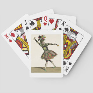 Jeu De Cartes Costume for a demon in 'Armide', 'Psyche' and seve