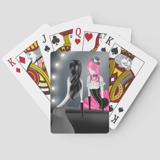 Jeu De Cartes Costume Makes the Clown Playing Cards (dos)