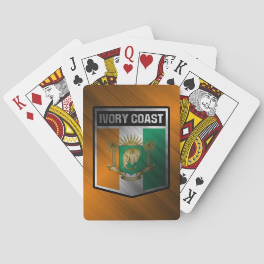 Jeu De Cartes Côte d'Ivoire (dos)