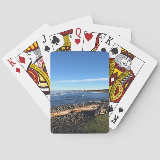 Jeu De Cartes Côté mer, Côte de l'Oregon (dos)