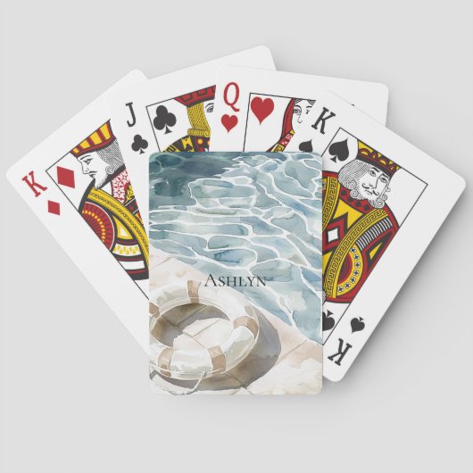 Jeu De Cartes Côté piscine (dos)