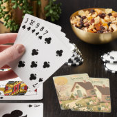 Jeu De Cartes Cottage fleuri/printanier (In Situ)